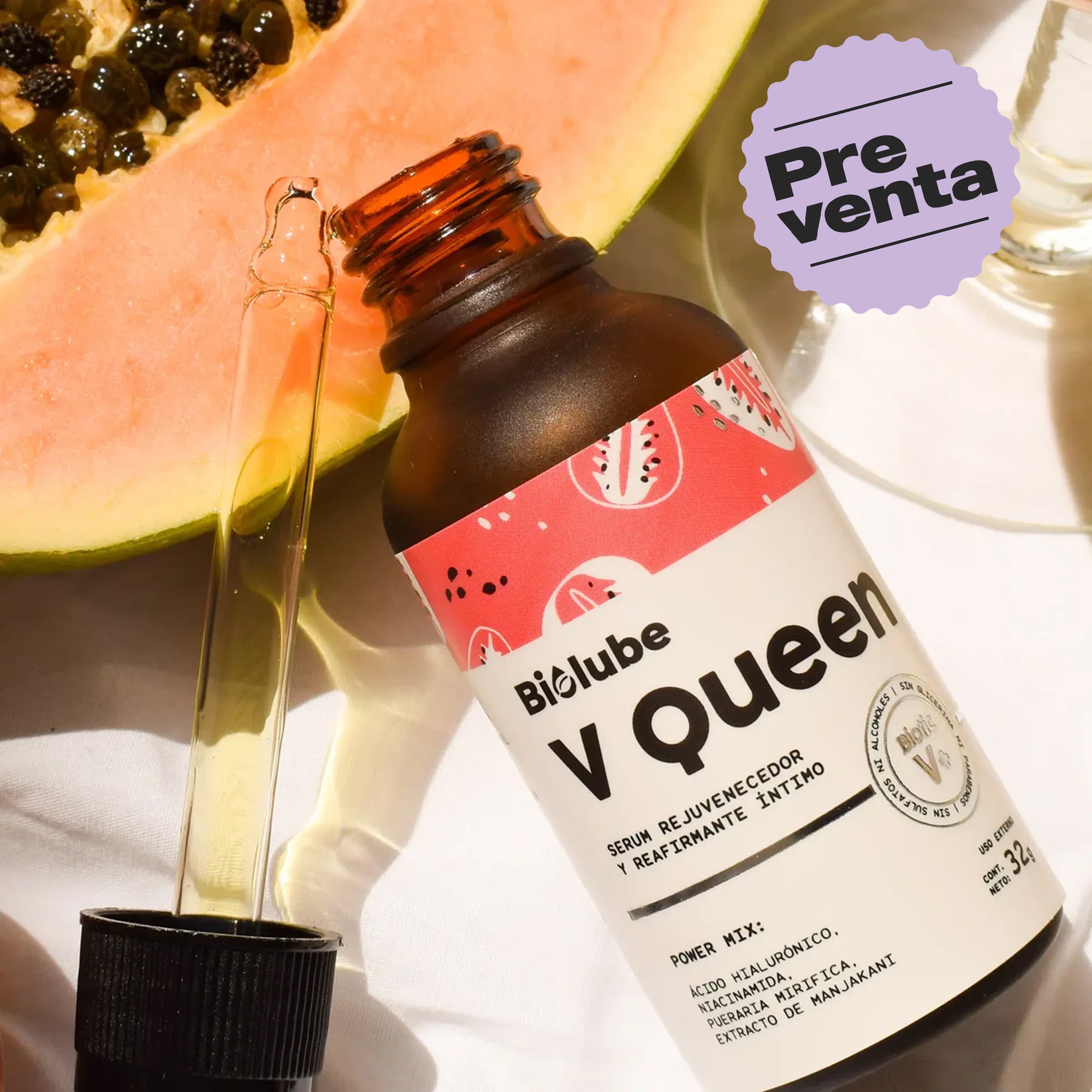 V Queen sérum hidratante íntimo