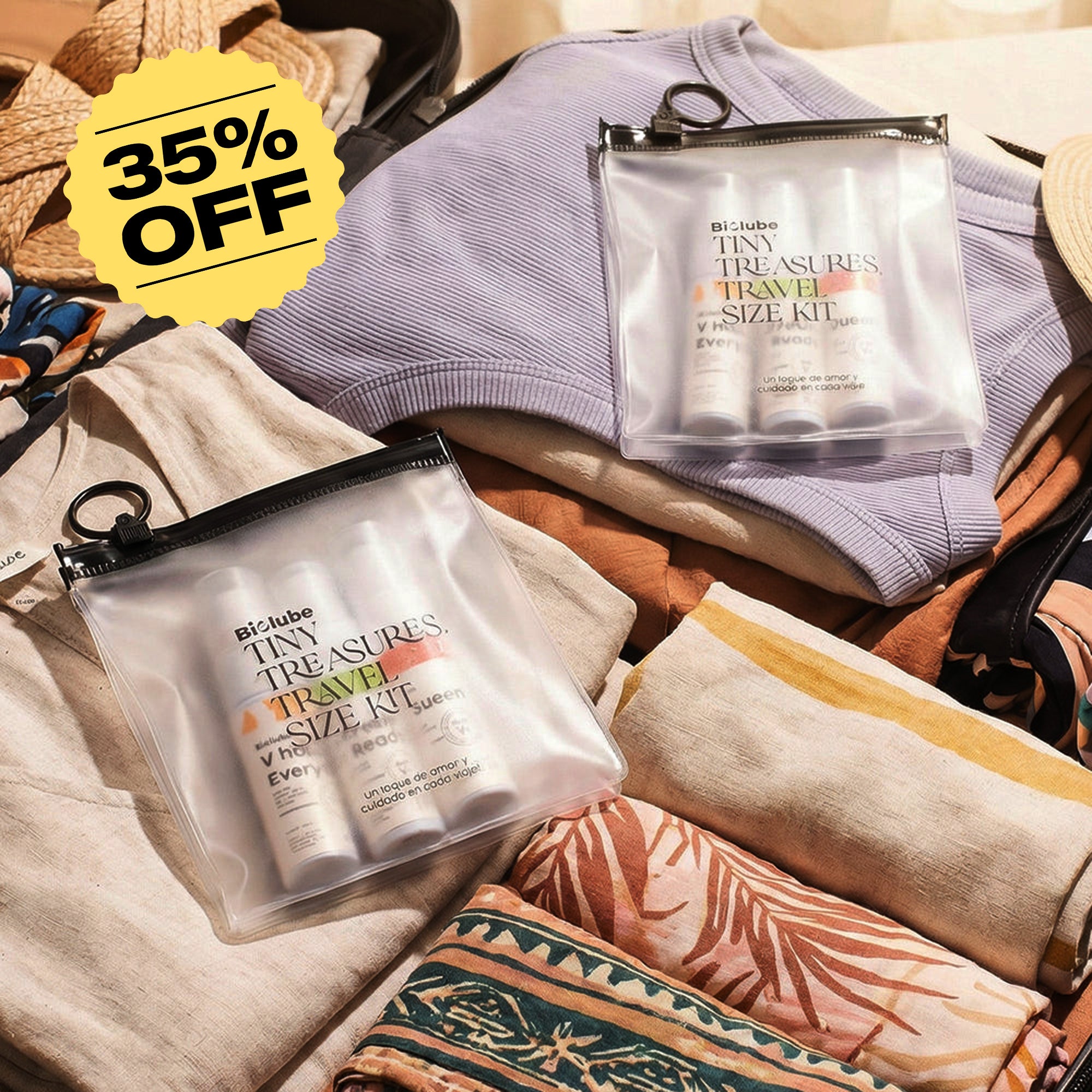 Pack doble Kit Rutina completa formato viaje