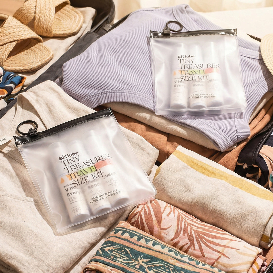 Pack doble Travel Kit Tiny Treasures Biolube