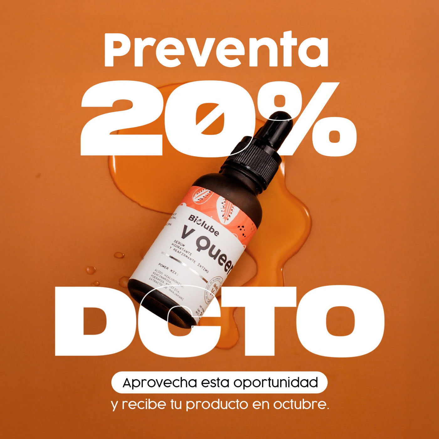 V Queen sérum hidratante íntimo (entrega en octubre)